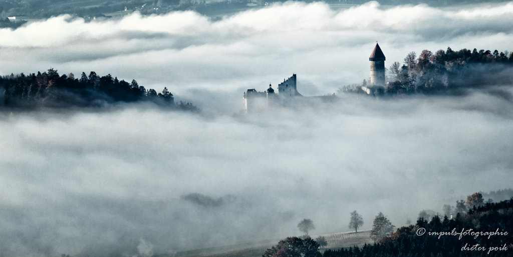 Fog over Klam Castle