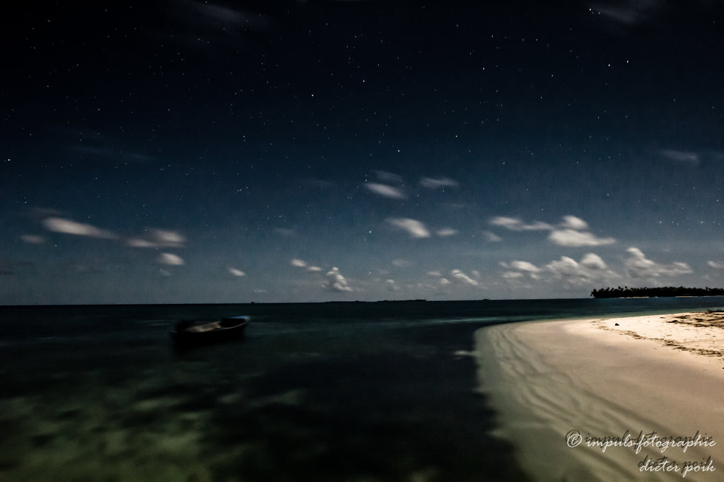 Night on Pearl keys